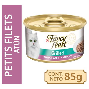Alimento húmedo gato Petit Filets de atún 85 g