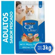 Alimento Gato Adulto Cat Chow Pescado 3 kg