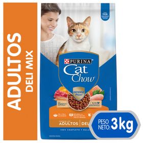 Alimento Gato Adulto Cat Chow Deli Mix 3 kg