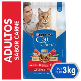 Alimento Gato Adulto Cat Chow Carne 3 kg