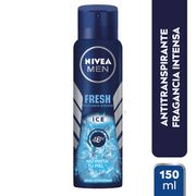 Desodorante Spray Nivea Men Fresh Ice 150 ml