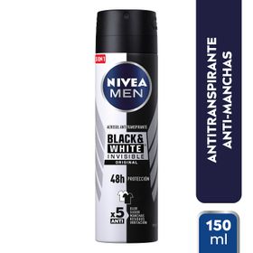 Desodorante Spray Nivea Men Invisible Black & White 150 ml