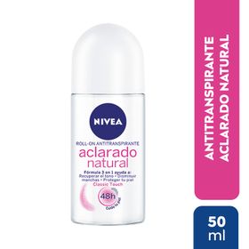 Desodorante Roll On Nivea Aclarado Natural 50 ml