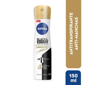 Desodorante Spray Nivea Black & White Toque de Seda 150 ml