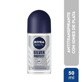 Desodorante Roll On Nivea Men Silver 50 ml