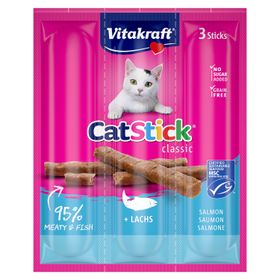 Snack Gato Vitakraft Stick Salmón 18 g