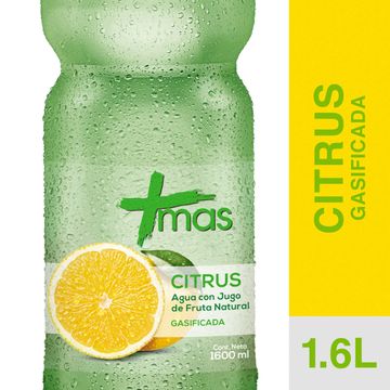 Agua saborizada citrus con gas 1.6 L