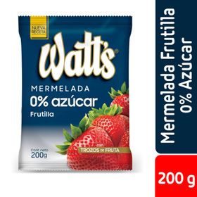 Mermelada Watt's Frutilla Sin Azúcar 200 g