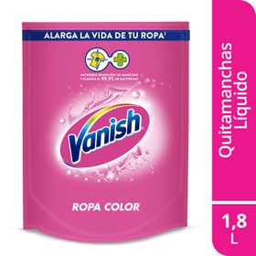 Quitamanchas Líquido Vanish Rosa Recarga 1.8 L