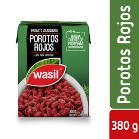 Porotos rojos Wasil listo para servir 380 g