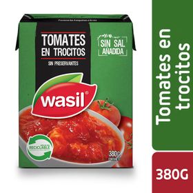 Tomates Wasil En Trocitos 380 g