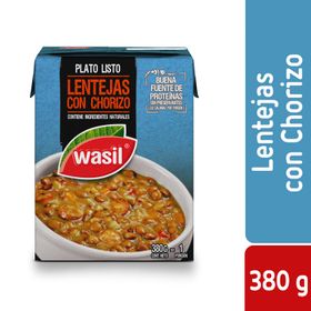 Lentejas Wasil Con Chorizo 380 g