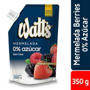 Mermelada Watt's Sin Azúcar Berries Doypack 350 g