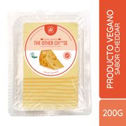 Alimento Vegano Plant Good Laminado Sabor Cheddar 200 g