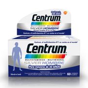 Centrum Silver Hombre 60 Comprimidos Recubiertos