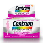 Centrum Silver Mujer 60 Comprimidos Recubiertos