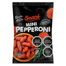 Snack Mini Pepperoni Receta del Abuelo 60 g