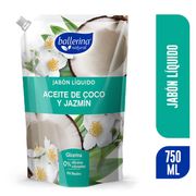 Jabón Líquido Ballerina Coco Jazmín 750 ml