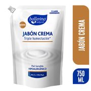 Jabón Líquido Ballerina Crema Piel Sensible 750 ml