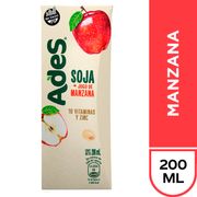 Bebida Vegetal Ades Soya Manzana 200 ml