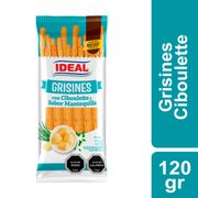 Grisines Ideal Ciboulette Sabor Mantequilla 120 g