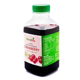 Jugo Concentrado Berryvita Cranberry Azúcar 450 ml