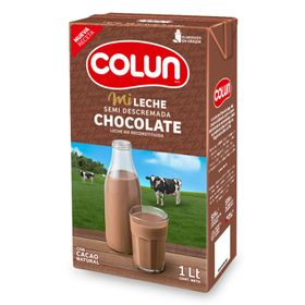 Leche Colun Semidescremada Chocolate 1 L