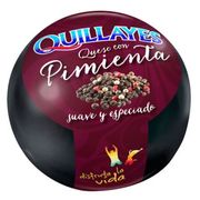 Queso Mantecoso Pimienta Quillayes Envasado Trozo 325 g