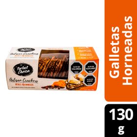 Galletas Perfect Choice Artisan Crackers Dátiles & Damascos 130 g