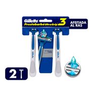 Máquina Afeitar Gillette Desechable Prestobarba Ug3 2 un.