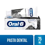 Pasta Dental Oral-B 3D White Mineral Clean 75 ml