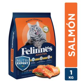 Alimento Gato Adulto Felinnes Salmón 1 kg
