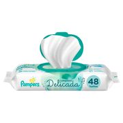 Toallas Húmedas Pampers Limpieza Delicada 48 un.