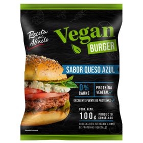 Hamburguesa Vegetal Receta del Abuelo Vegan Burger Queso Azul 100 g