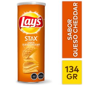 Papas Fritas Lay's Stax Cheddar 134 g