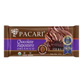 Chocolate Repostero Orgánico Pacari 100 g