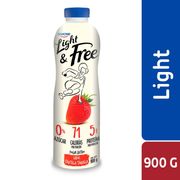 Yogurt Batido Light & Free Frutilla 900 g