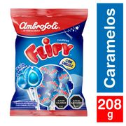 Chupetes Flipy Con Chicle 208 g 13 un.