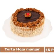 Torta Hoja, Manjar y Chocolate