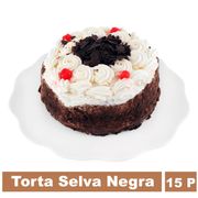 Torta Bizcocho Chocolate, Crema Chantilly y Mermelada Guinda