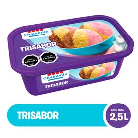 Helado Chamonix Trisabor Cassata 2.5 L