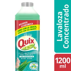 Lavaloza Quix Bio-Activos Aloe Vera Recarga 1.2 L