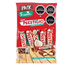 Chocolate Prestigio Pack 5 un. 35 g