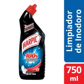 Gel Limpiador Desinfectante Inodoro Harpic Removedor de Sarro 750 ml