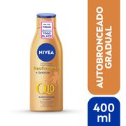 Loción Corporal Nivea Q10 Reafirmante + Autobronceante