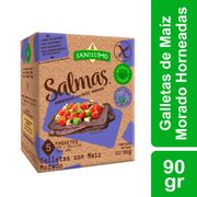 Galletas de Maíz Salmas Morado Horneada 90 g