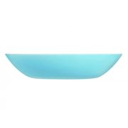 Plato Hondo Luminarc Diwali Light Blue 20 cm