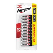 Pack Pilas Energizer Max AA 10 un. + AAA 6 un.