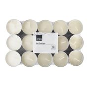 Pack 30 Velas Tealight Blanca