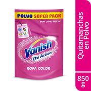 Quitamanchas Polvo Vanish Rosa Recarga 850 g